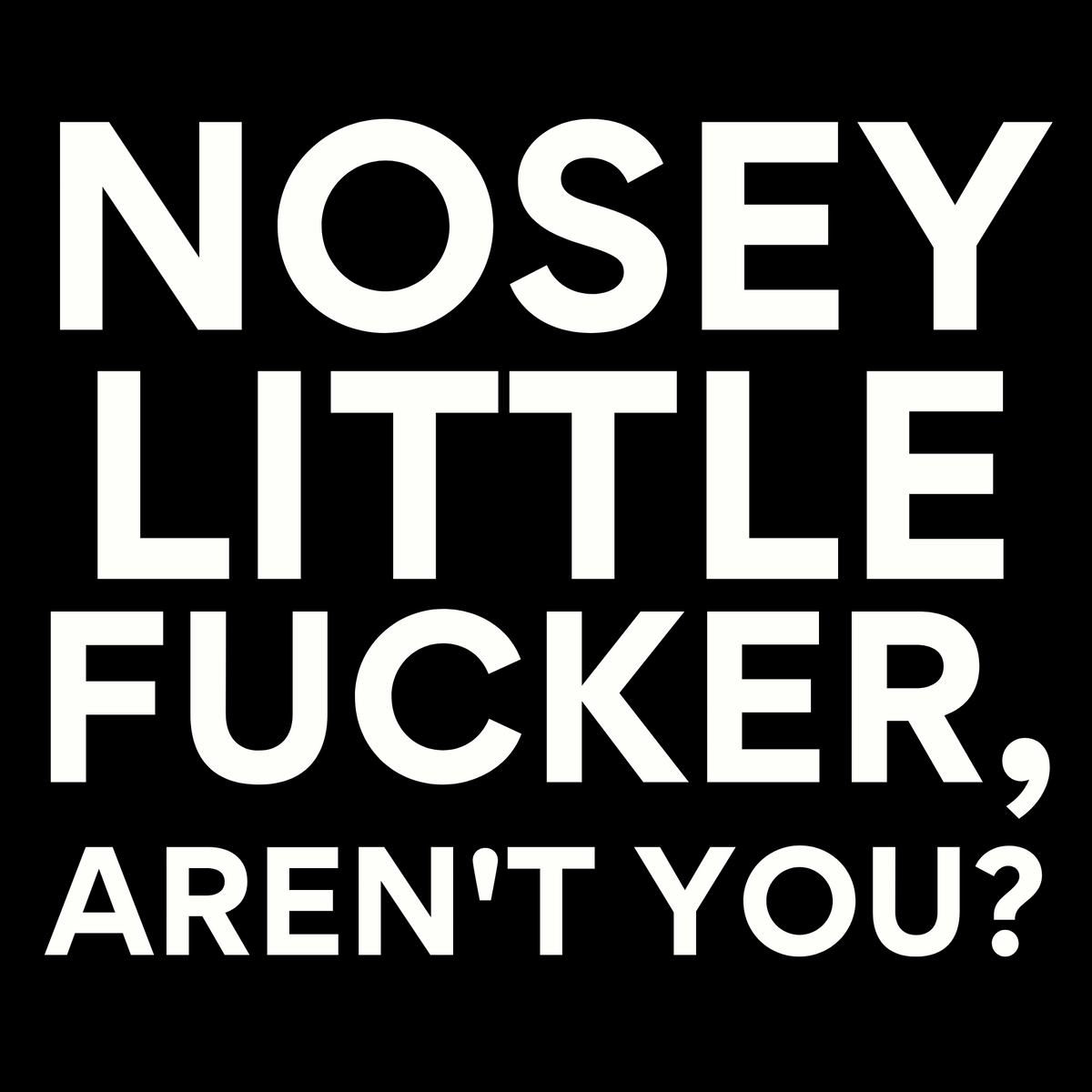 Nosey 2" Sticker