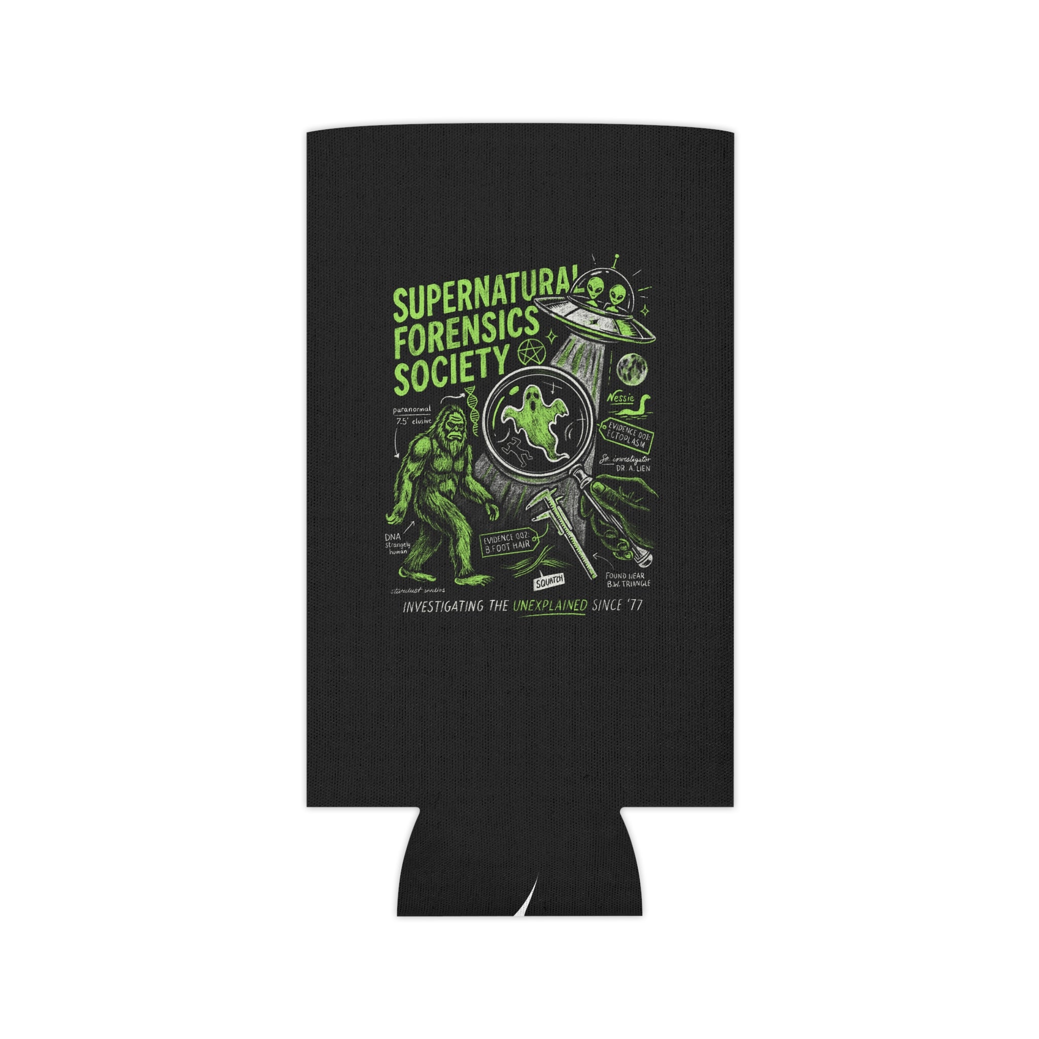 Supernatural Forensics Society Koozie