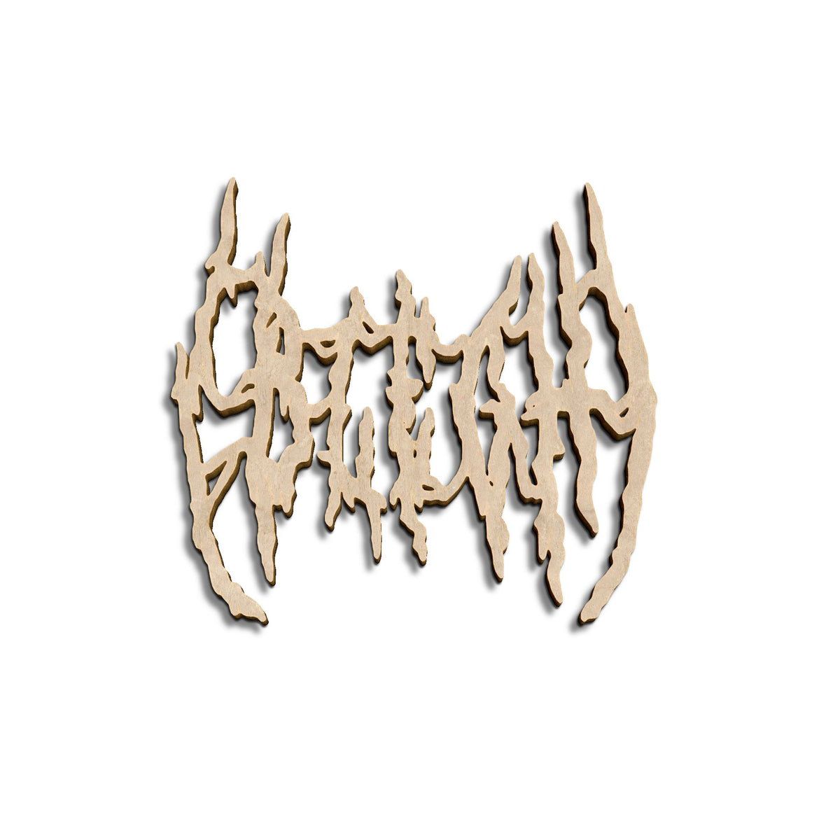 BLEGH Wooden Ornament 3.54" x 3.54"