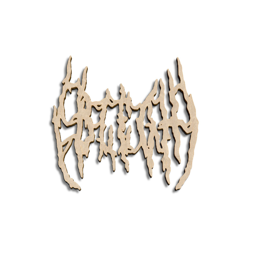 BLEGH Wooden Ornament 5" x 5"