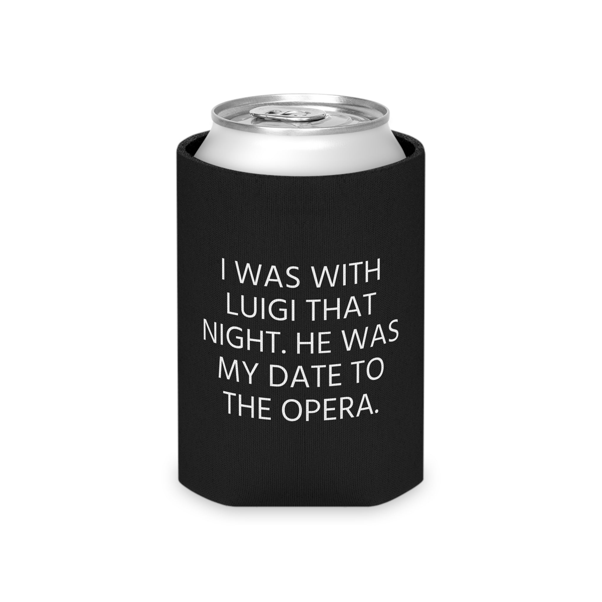 Luigi Can Koozie Regular Can