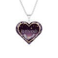Rhysand ACOTAR Pendant Necklace 1'' x 1'' Stainless Steel