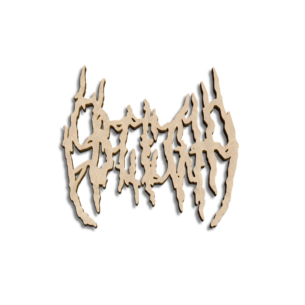BLEGH Wooden Ornament 4" x 4"