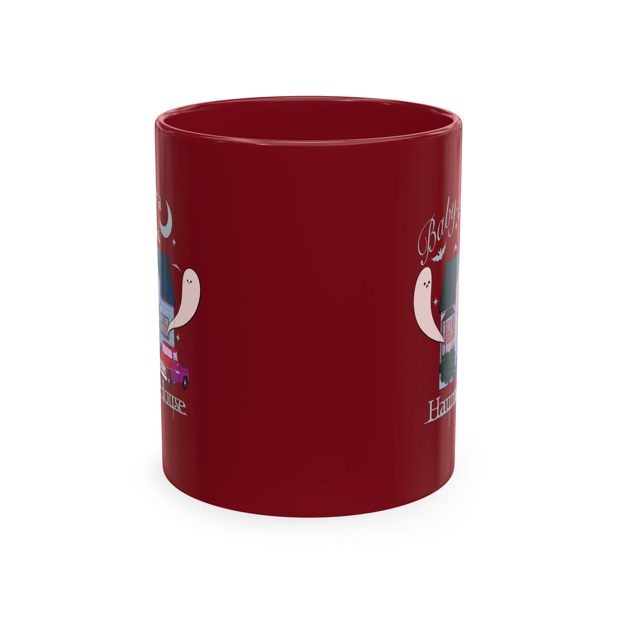 Baby, You're a Haunted House x Twilight Mug Burgundy 11oz