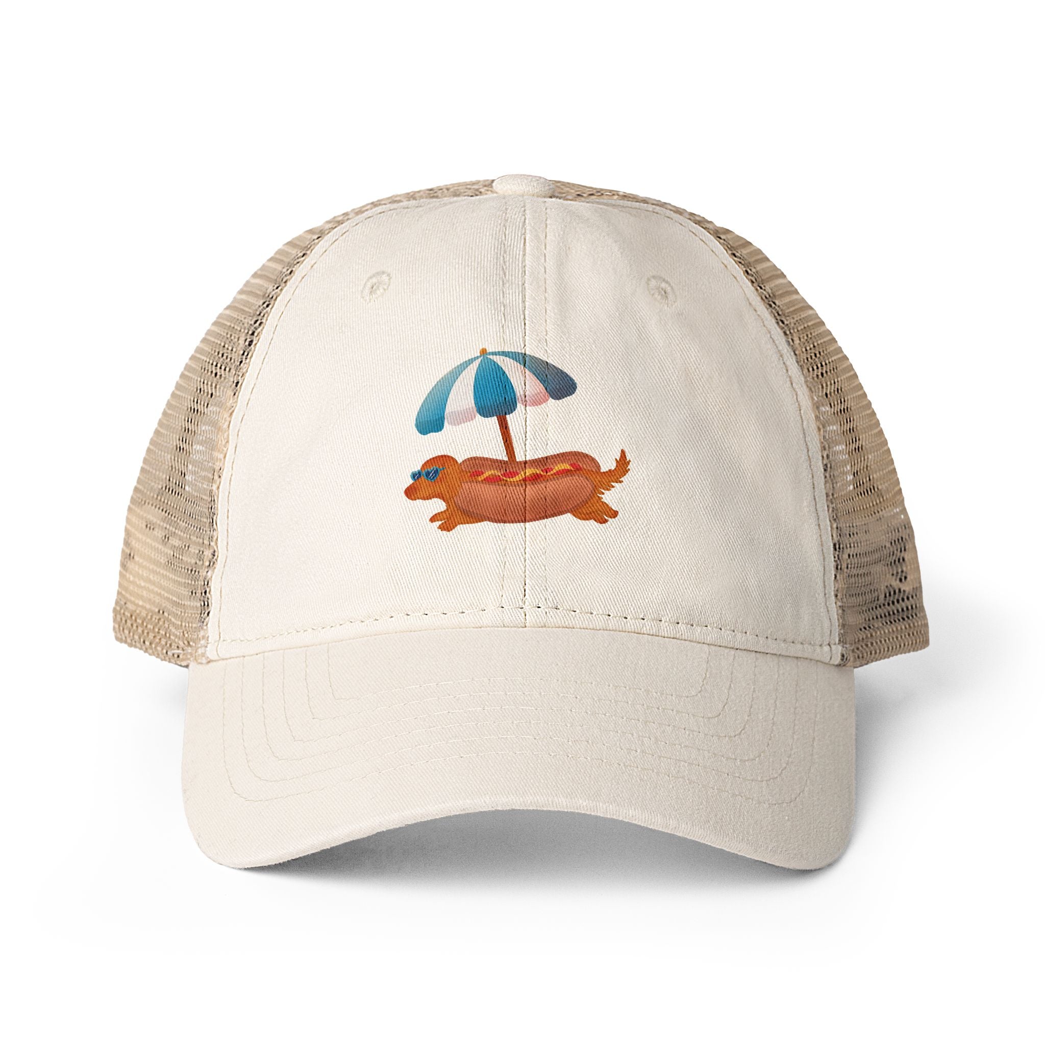 Hot Dog Dachshund Women's Cap One size Vanilla Longhorn Khaki