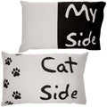 Pet Side Duvet Cover & Pillow Case Set Cat King