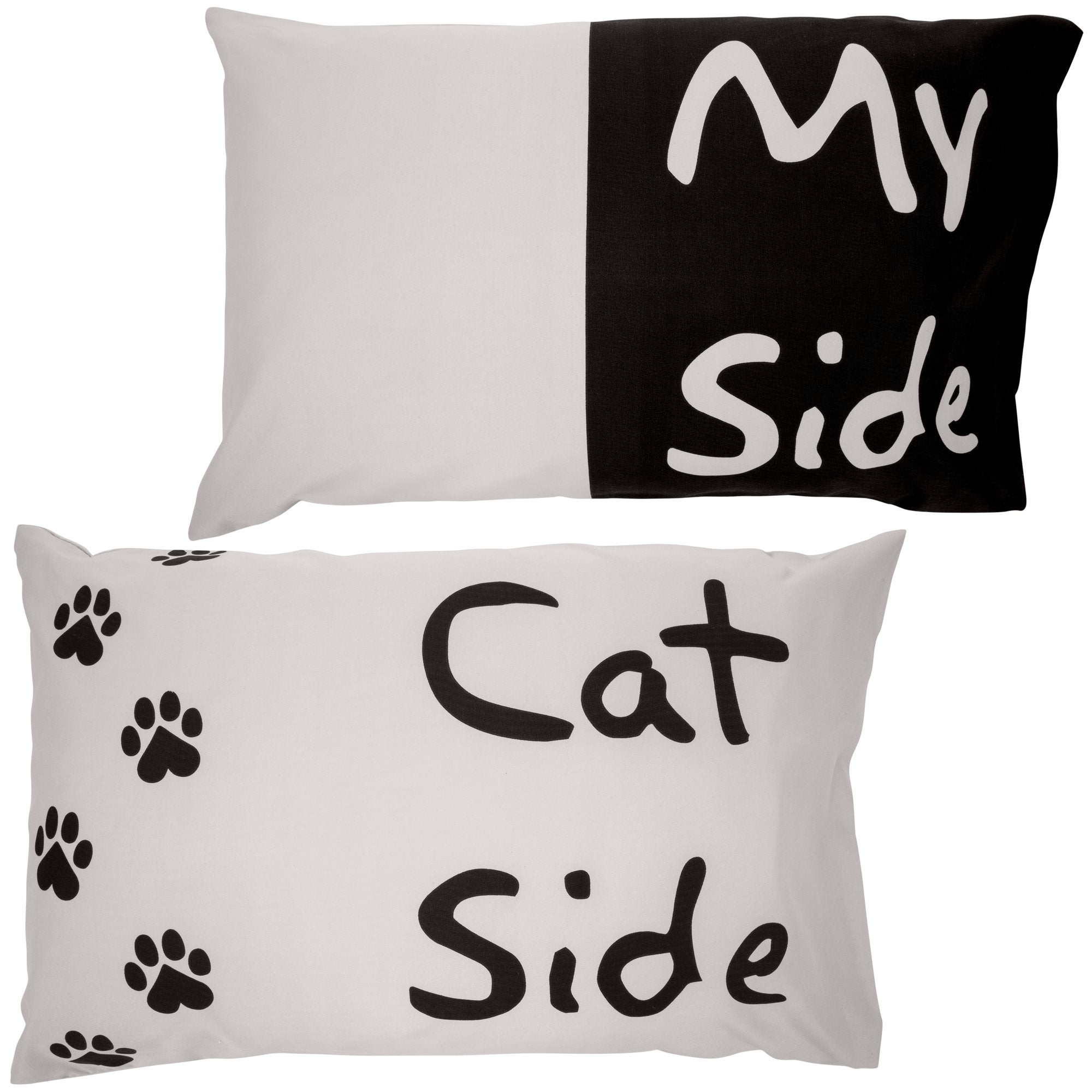 Pet Side Duvet Cover & Pillow Case Set Cat King