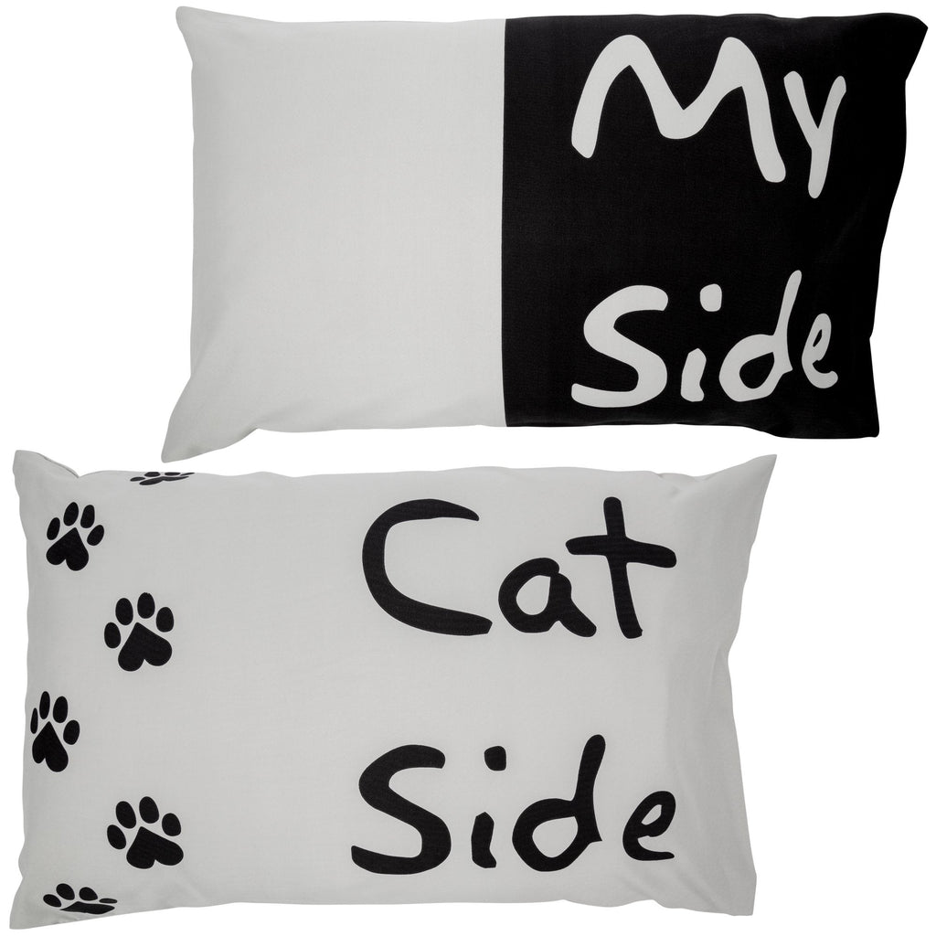 Pet Side Duvet Cover & Pillow Case Set Cat