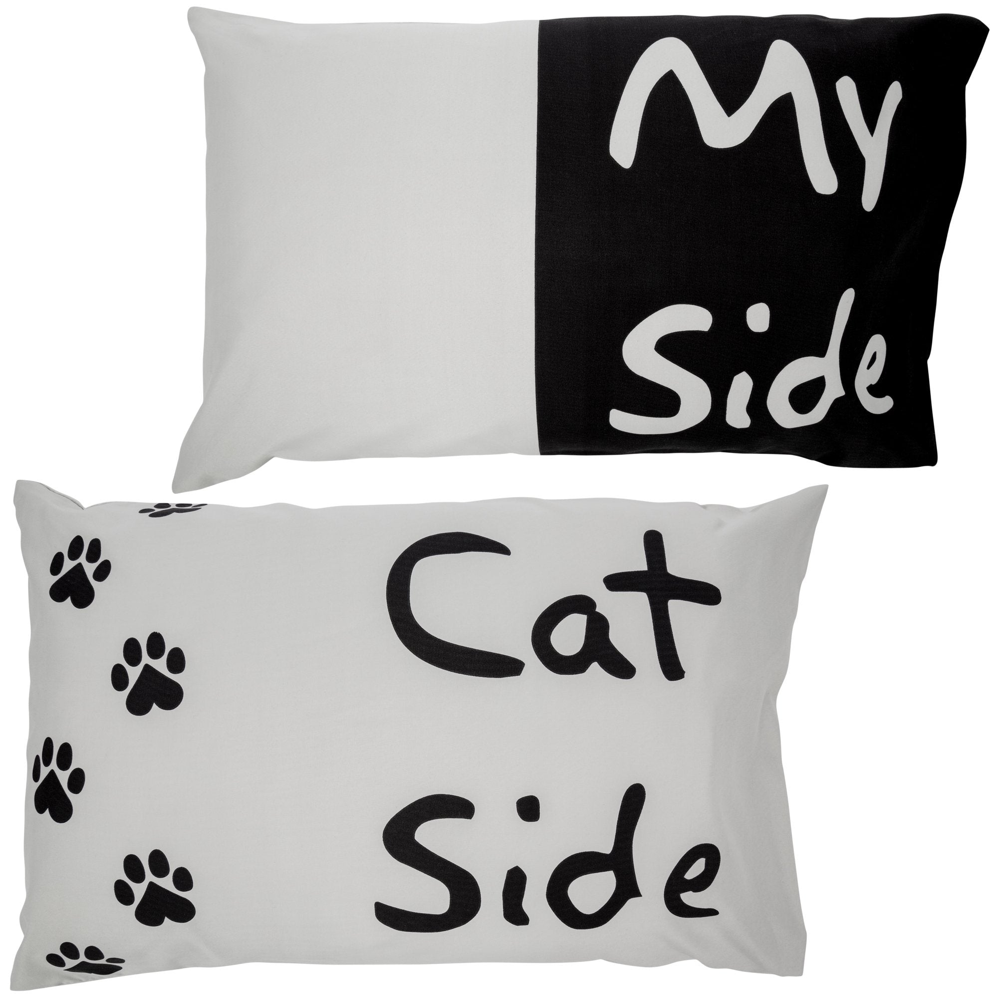Pet Side Duvet Cover & Pillow Case Set Cat