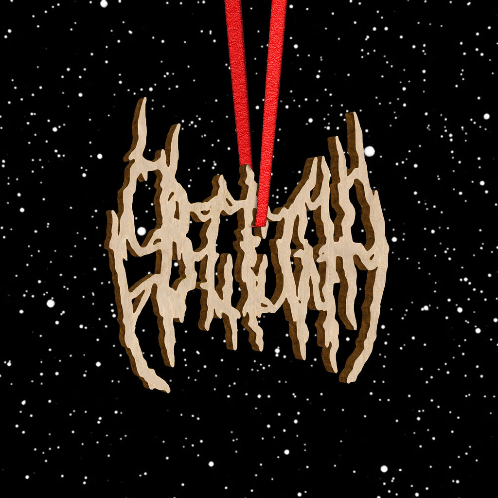BLEGH Wooden Ornament
