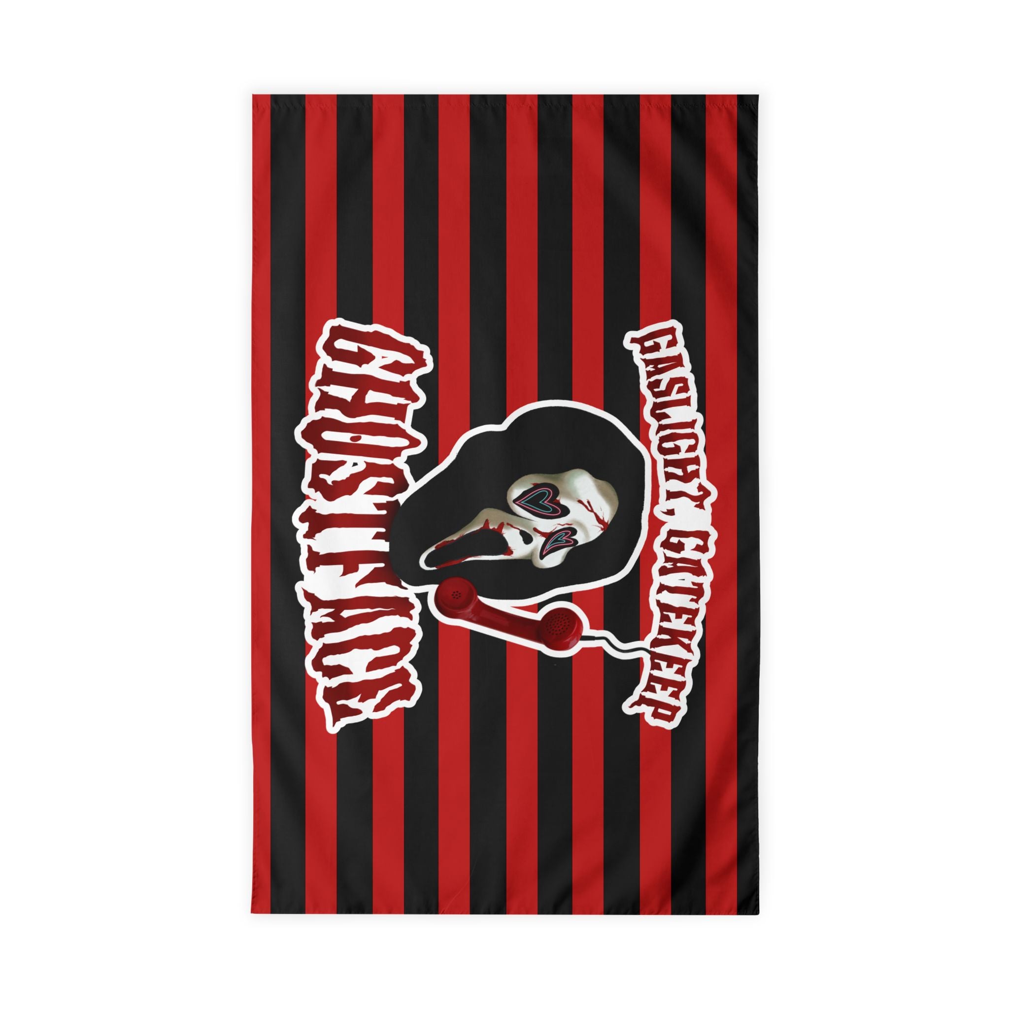 Gaslight, Gatekeep, Ghostface Flag 36'' x 60''