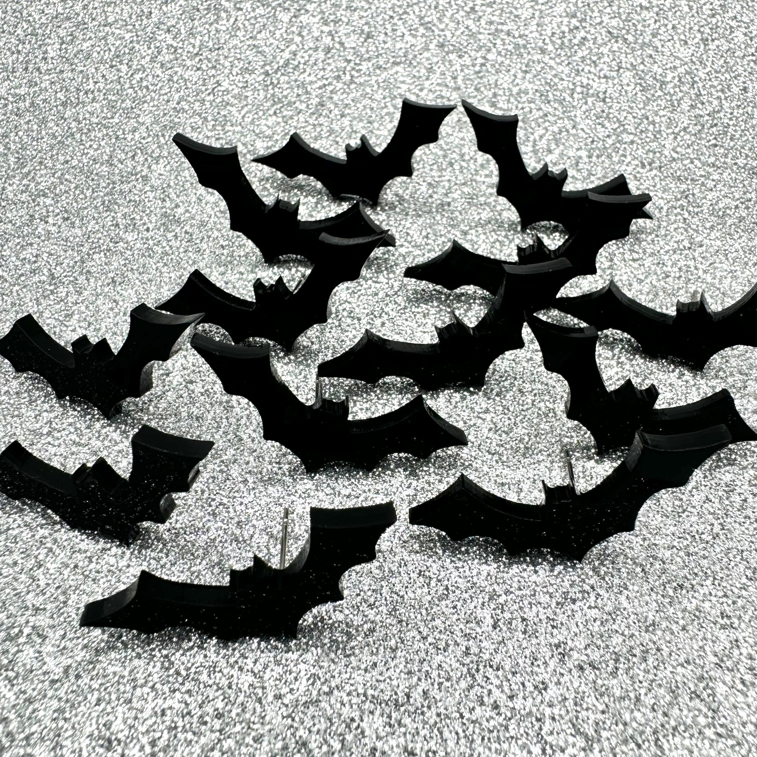 Bat Stud Earrings