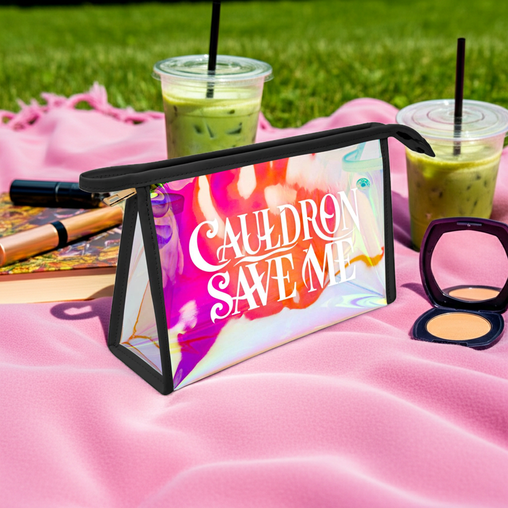 Booktok Iridescent Make-Up Bag
