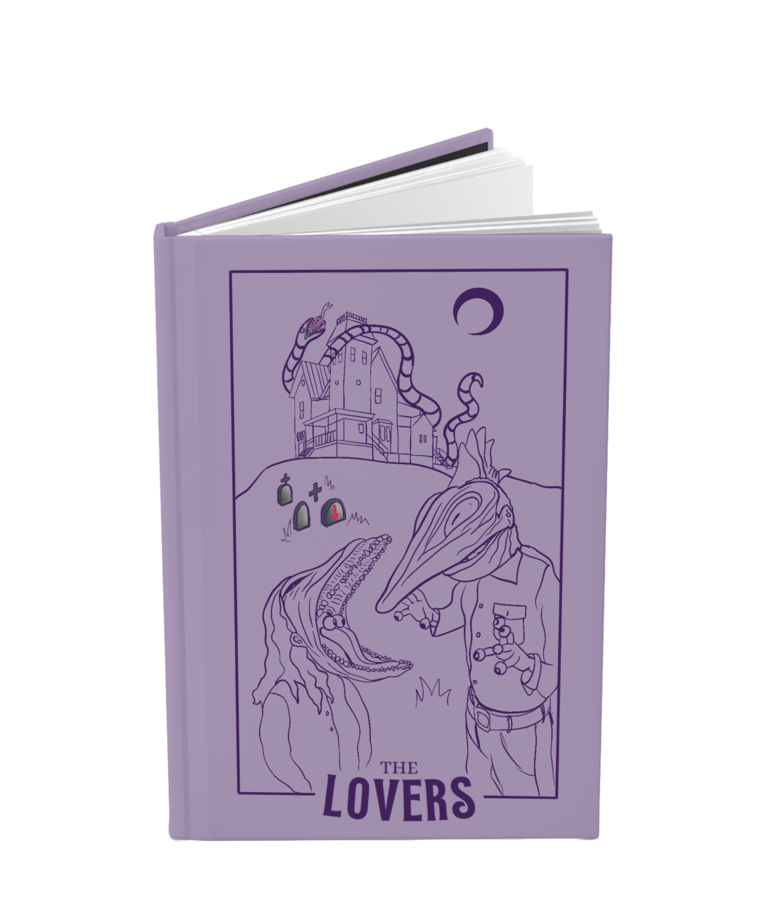 The Lovers Lavender Notebook