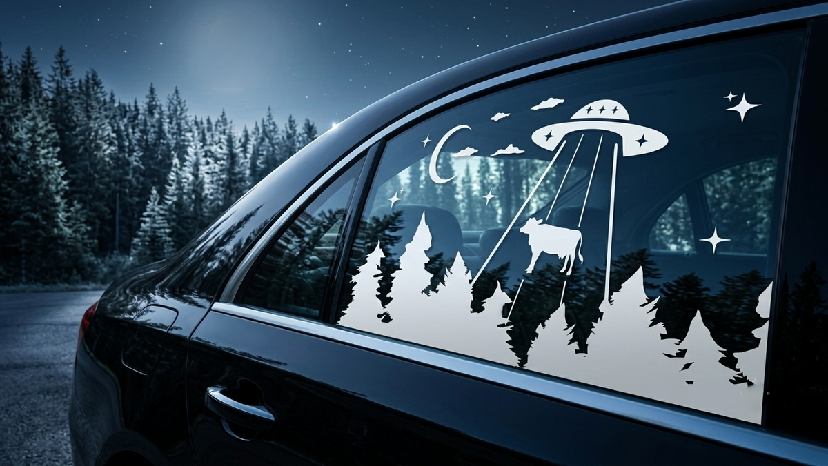 Custom Token Sunroof Decal