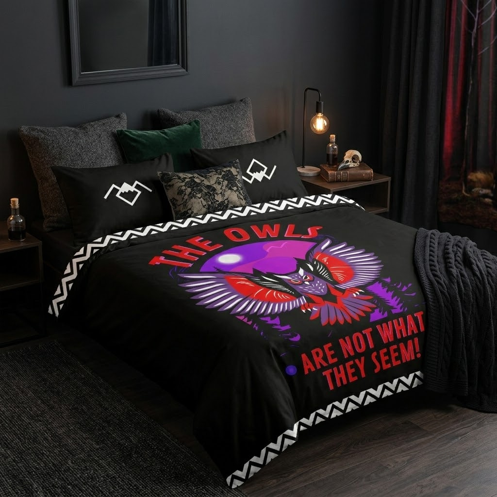 The Owls Are Not What They Seem - 100% Cotton Bedding