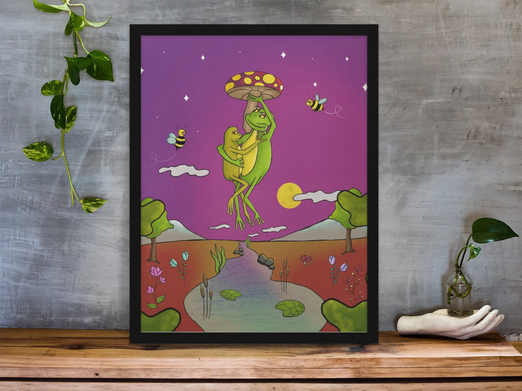 Frog-ever Coloring Pages Digital Download Printable