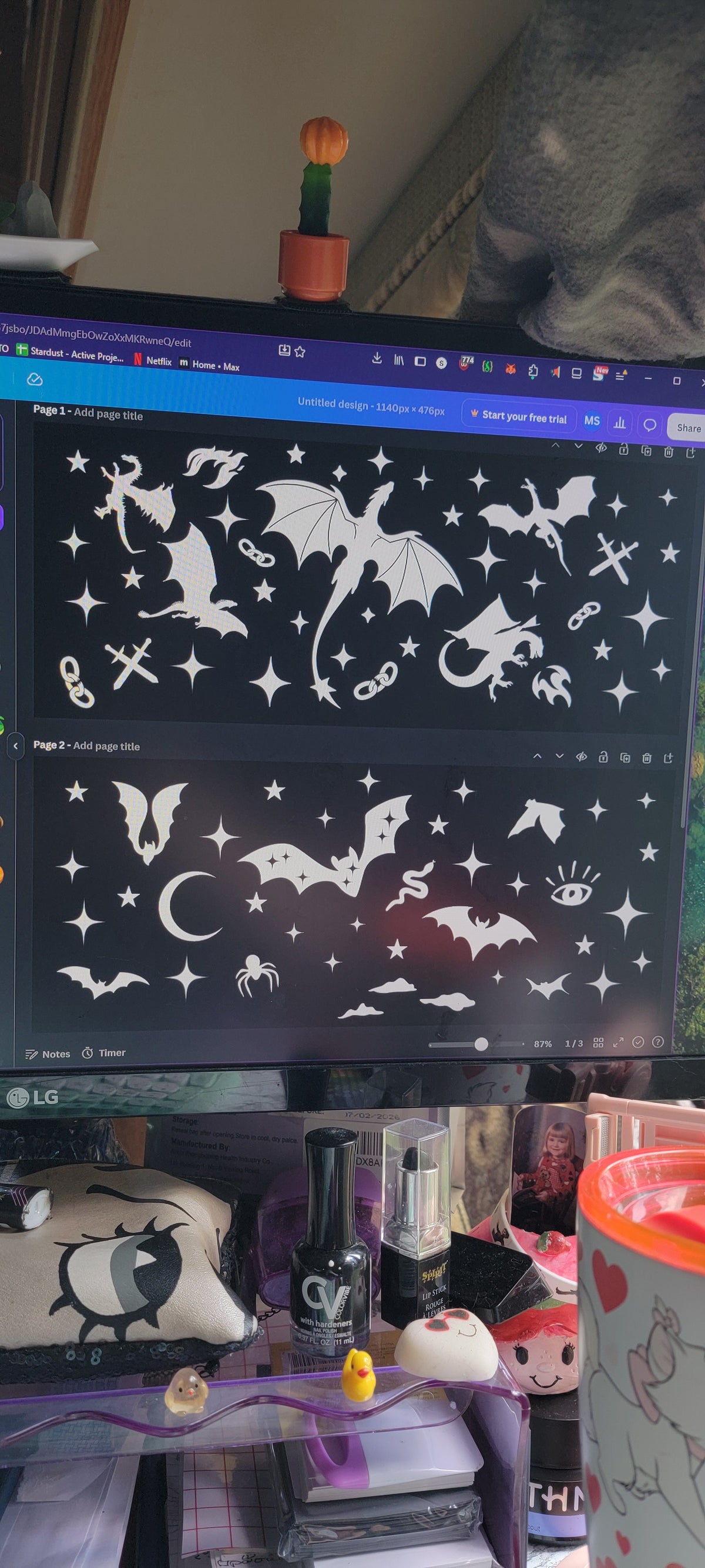 Custom Token Sunroof Decal