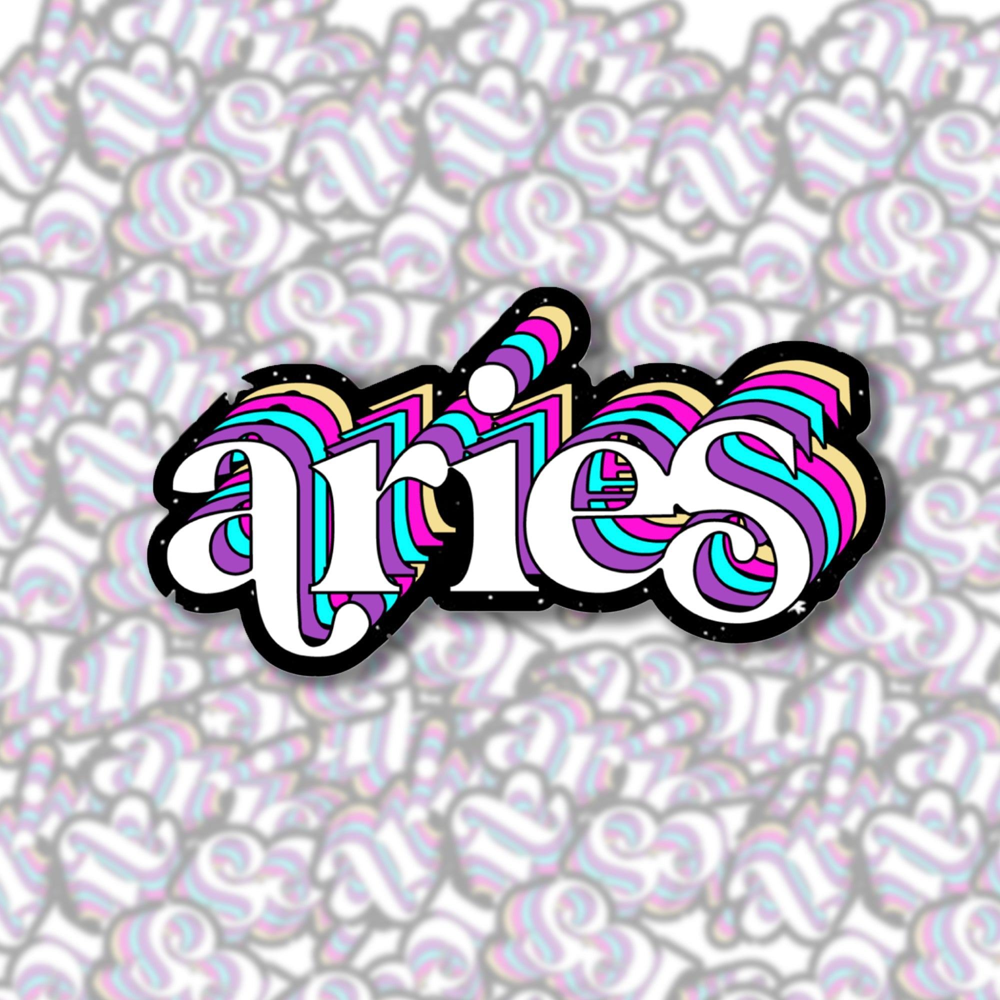 Zodiac Sticker Collection Aries