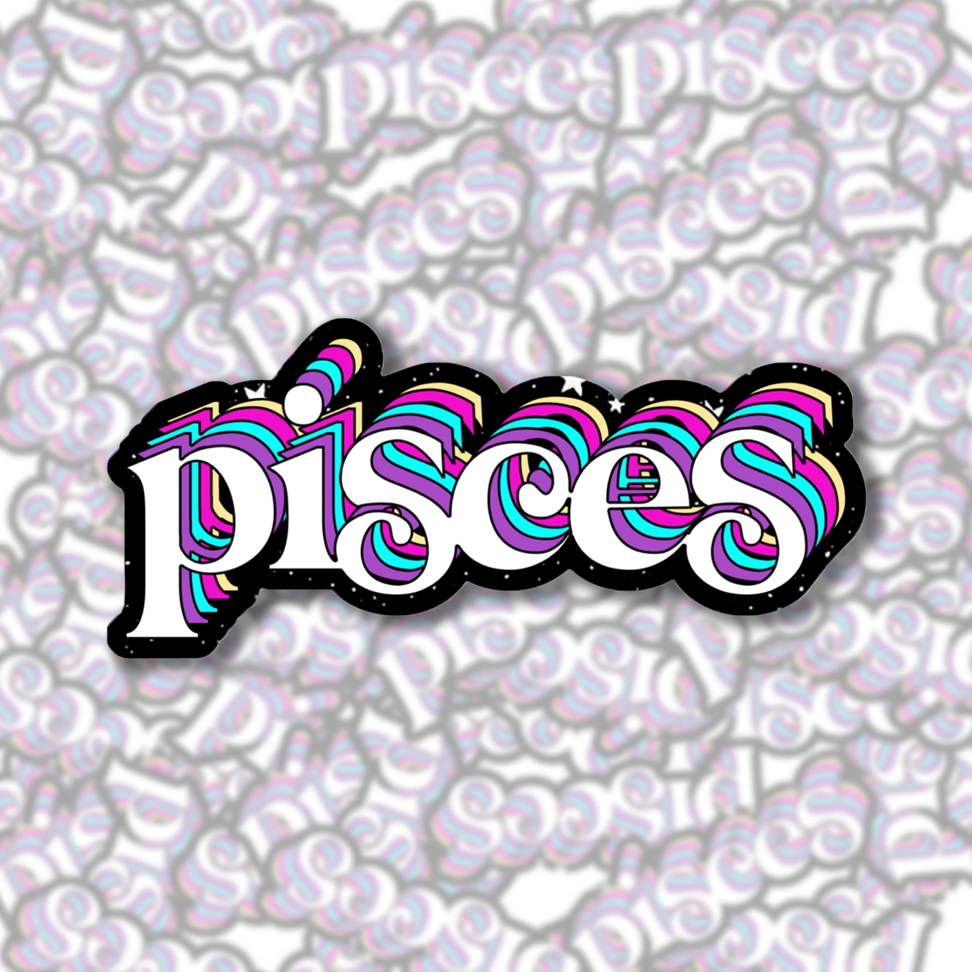 Zodiac Sticker Collection Pisces