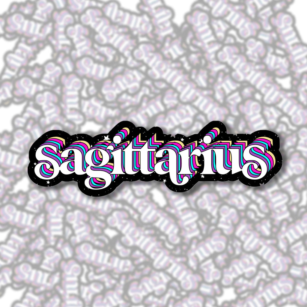 Zodiac Sticker Collection Sagittarius