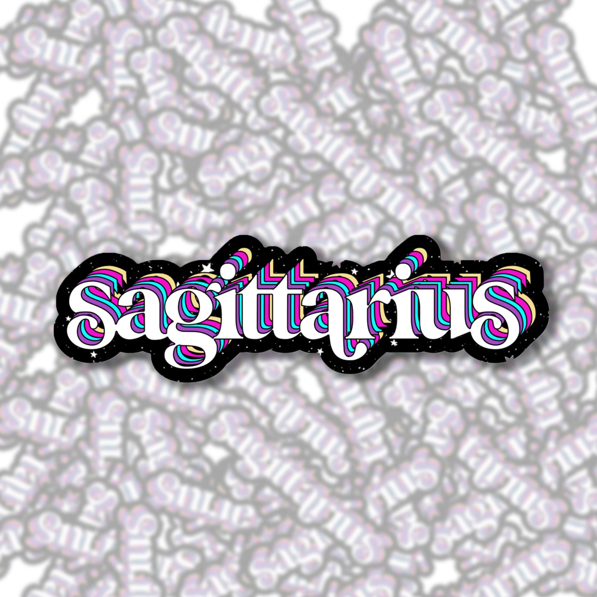 Zodiac Sticker Collection Sagittarius