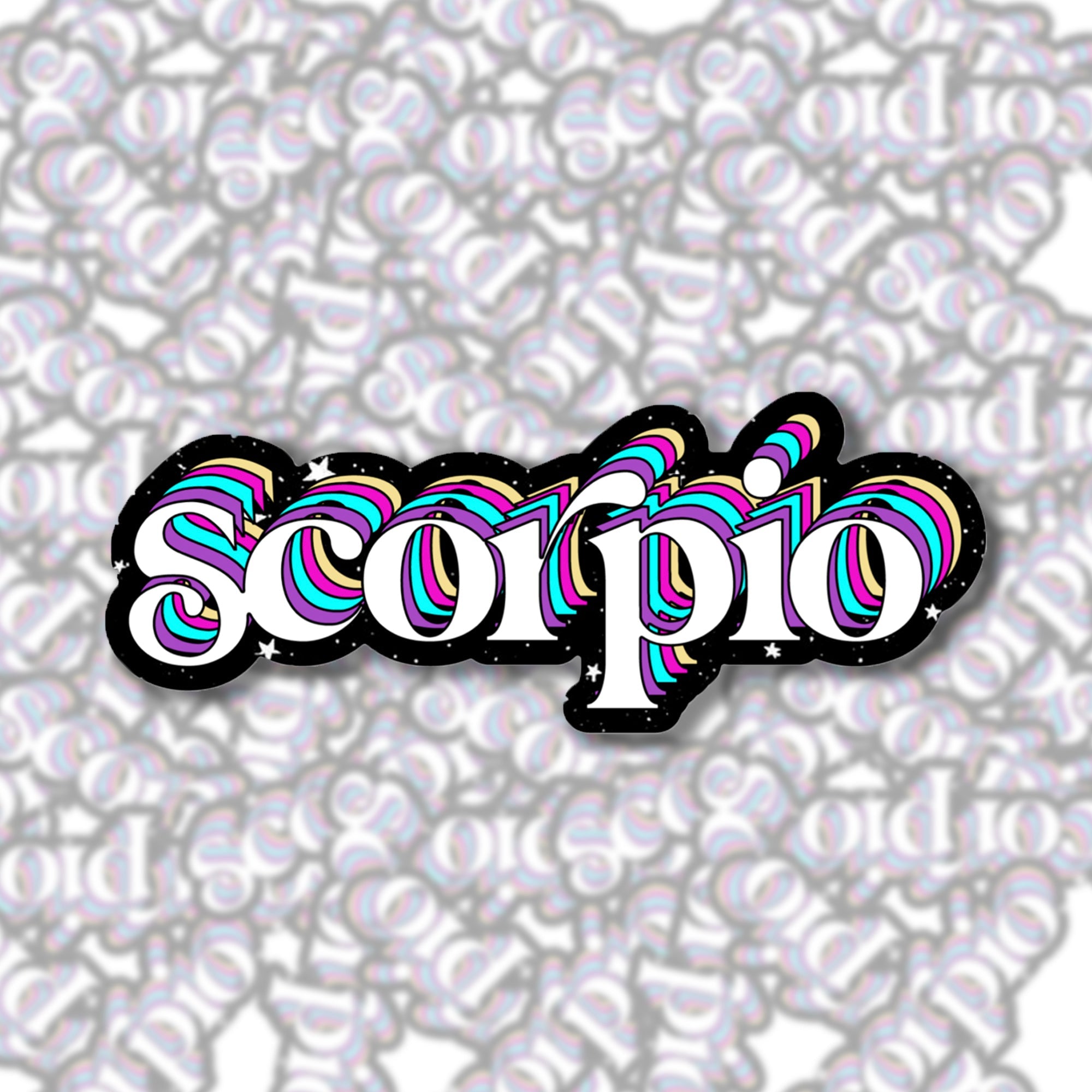 Zodiac Sticker Collection Scorpio